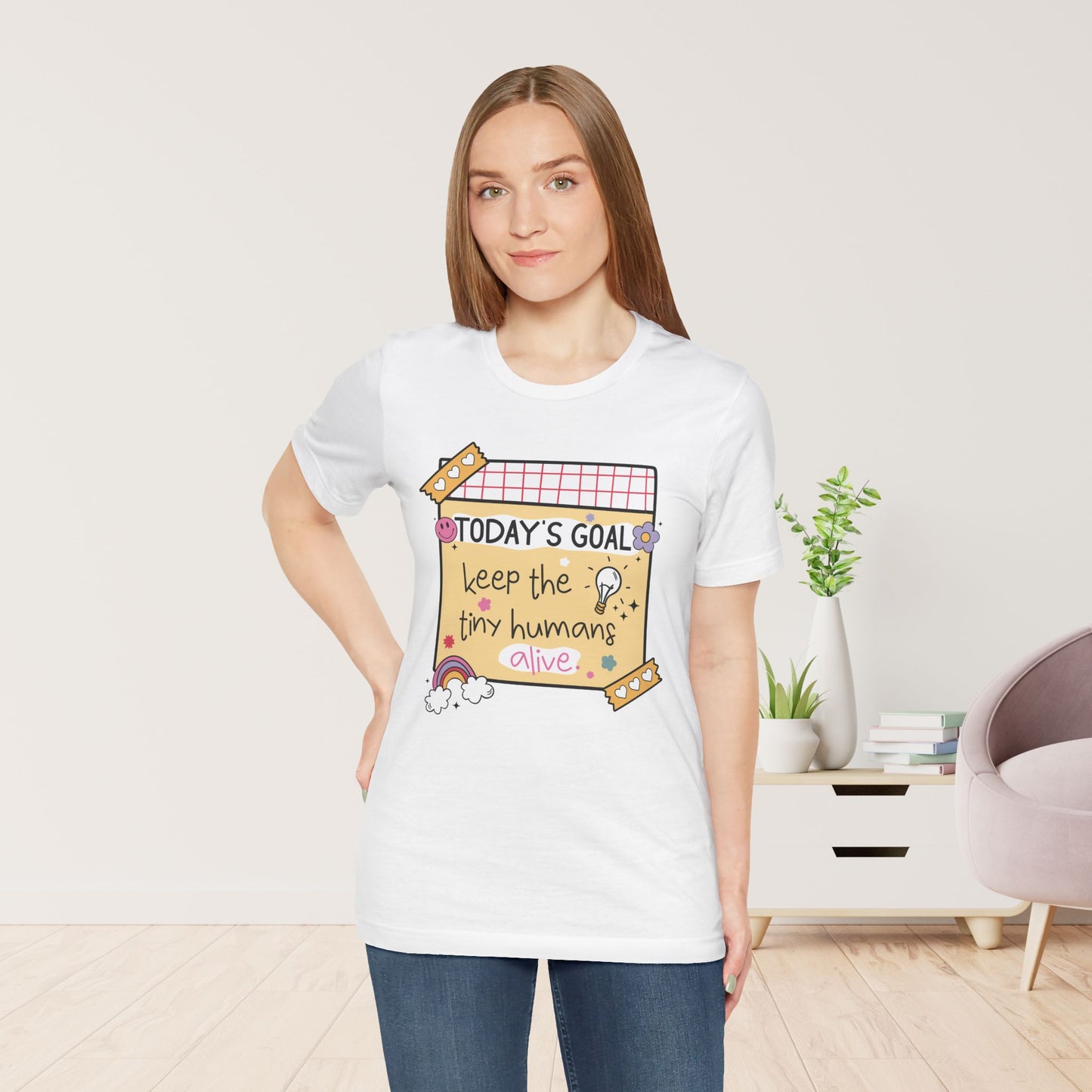 Trendy Motivational Teacher Soft Cotton Tee