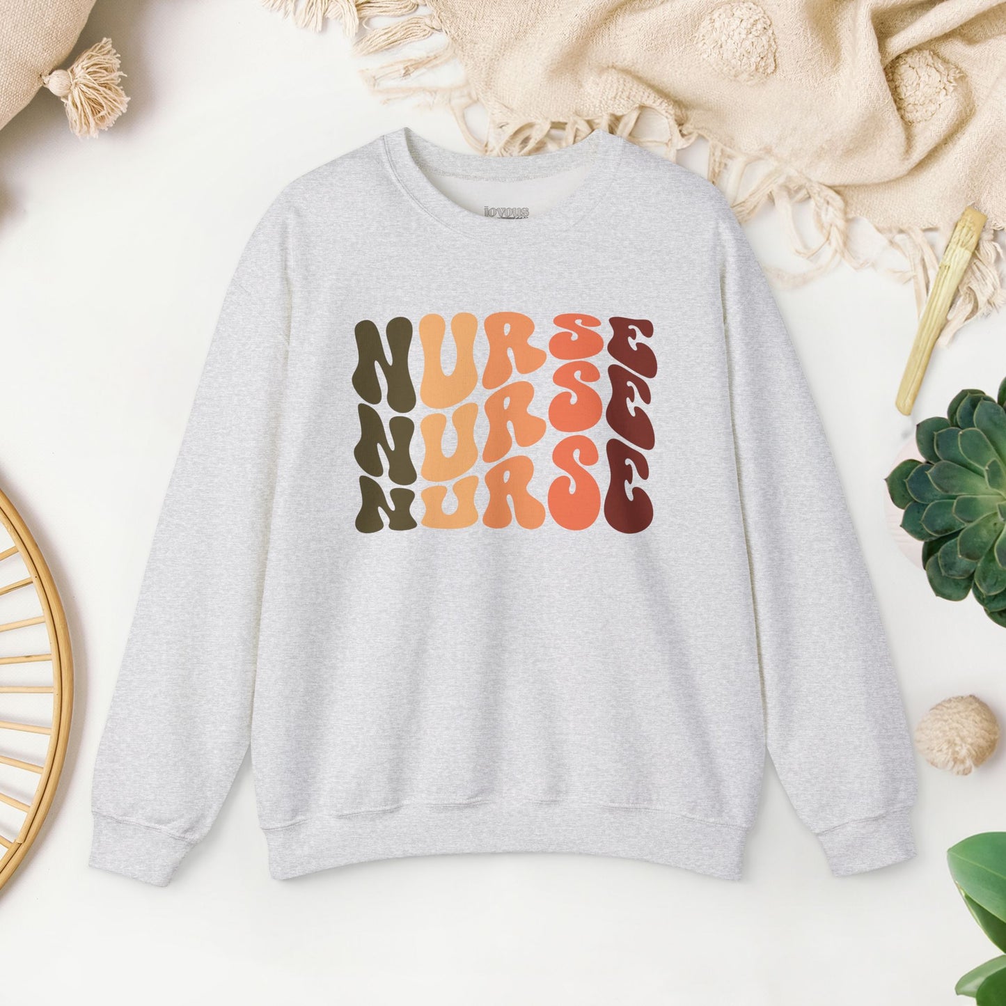 Groovy Registered Nurse Sweatshirt