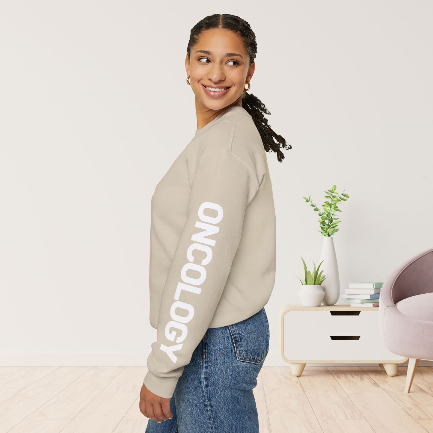 Trendy Unisex Oncology Sweatshirt