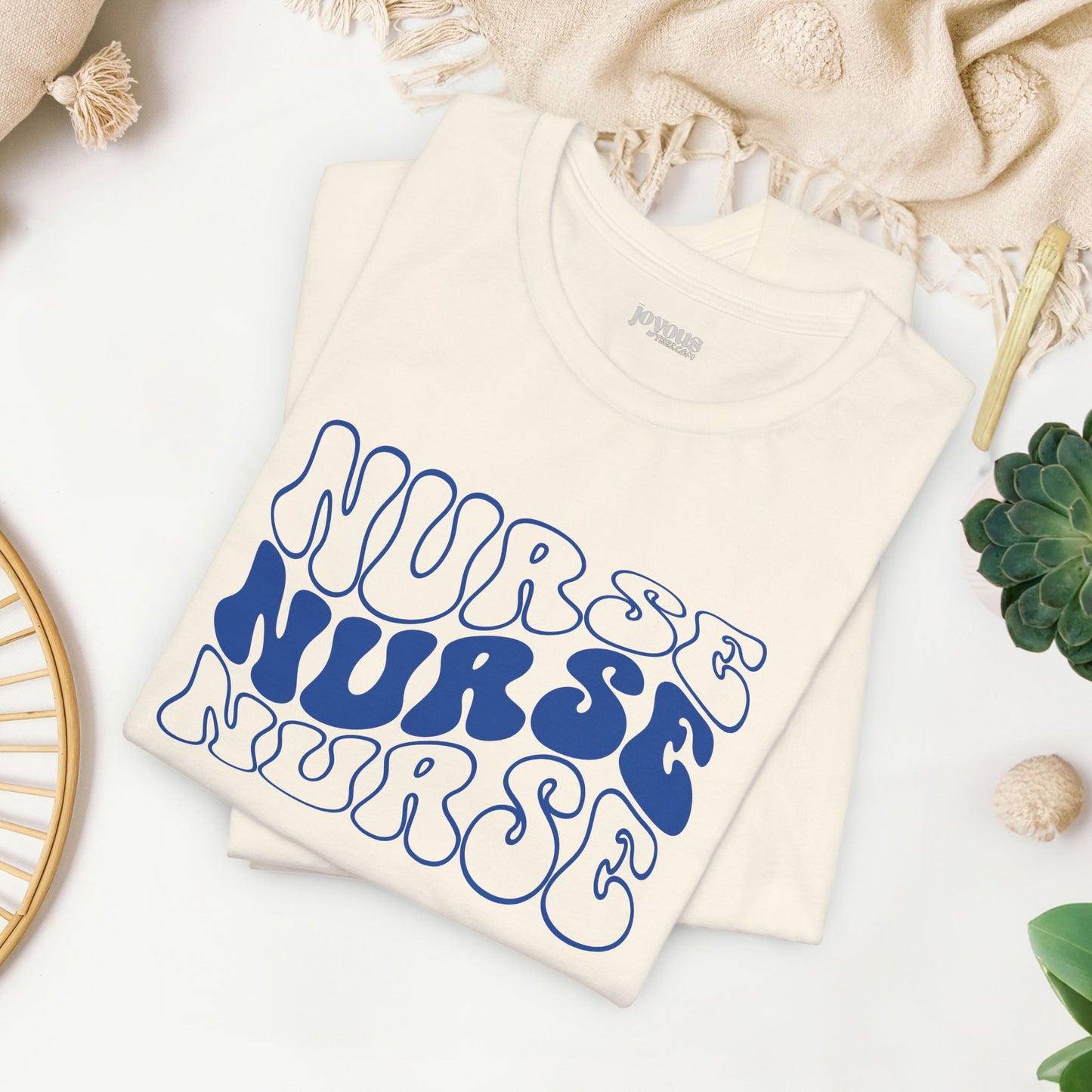 Groovy Nurse Shirt - Registered Nurse Soft Cotton Tee