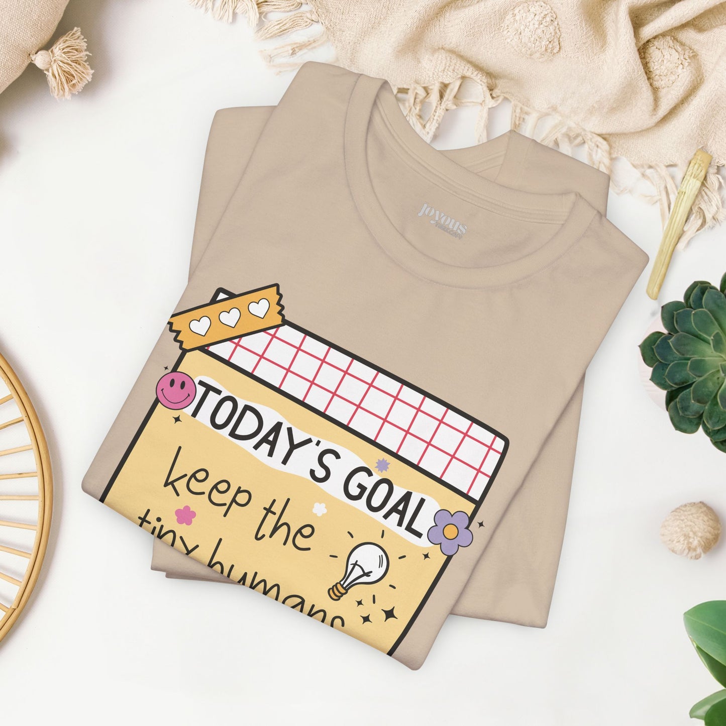 Trendy Motivational Teacher Soft Cotton Tee