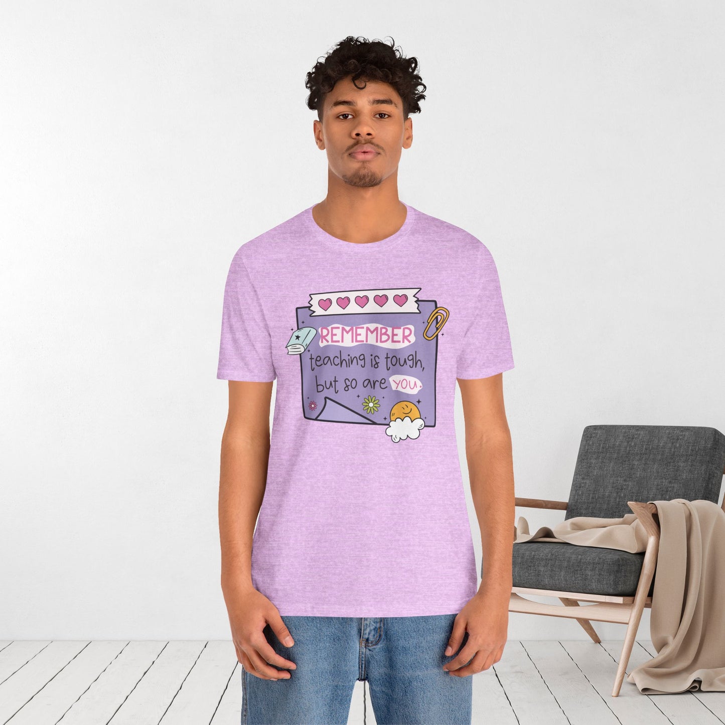 Trendy Motivational Teacher Soft Cotton Tee