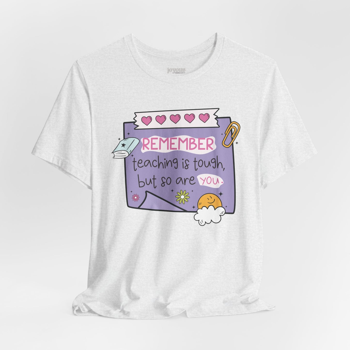 Trendy Motivational Teacher Soft Cotton Tee