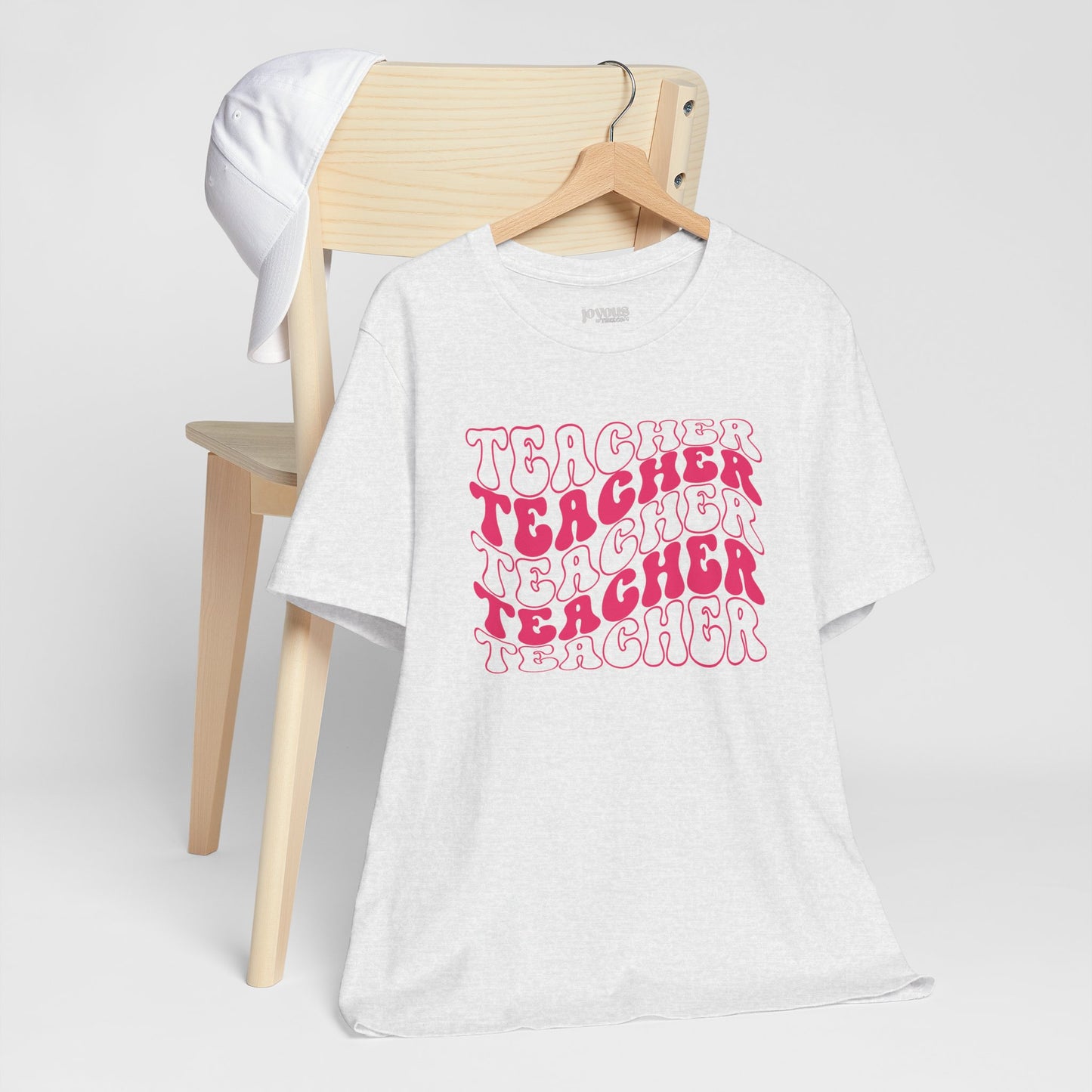 Groovy Trendy Teacher Soft Cotton Tee for School Teachers