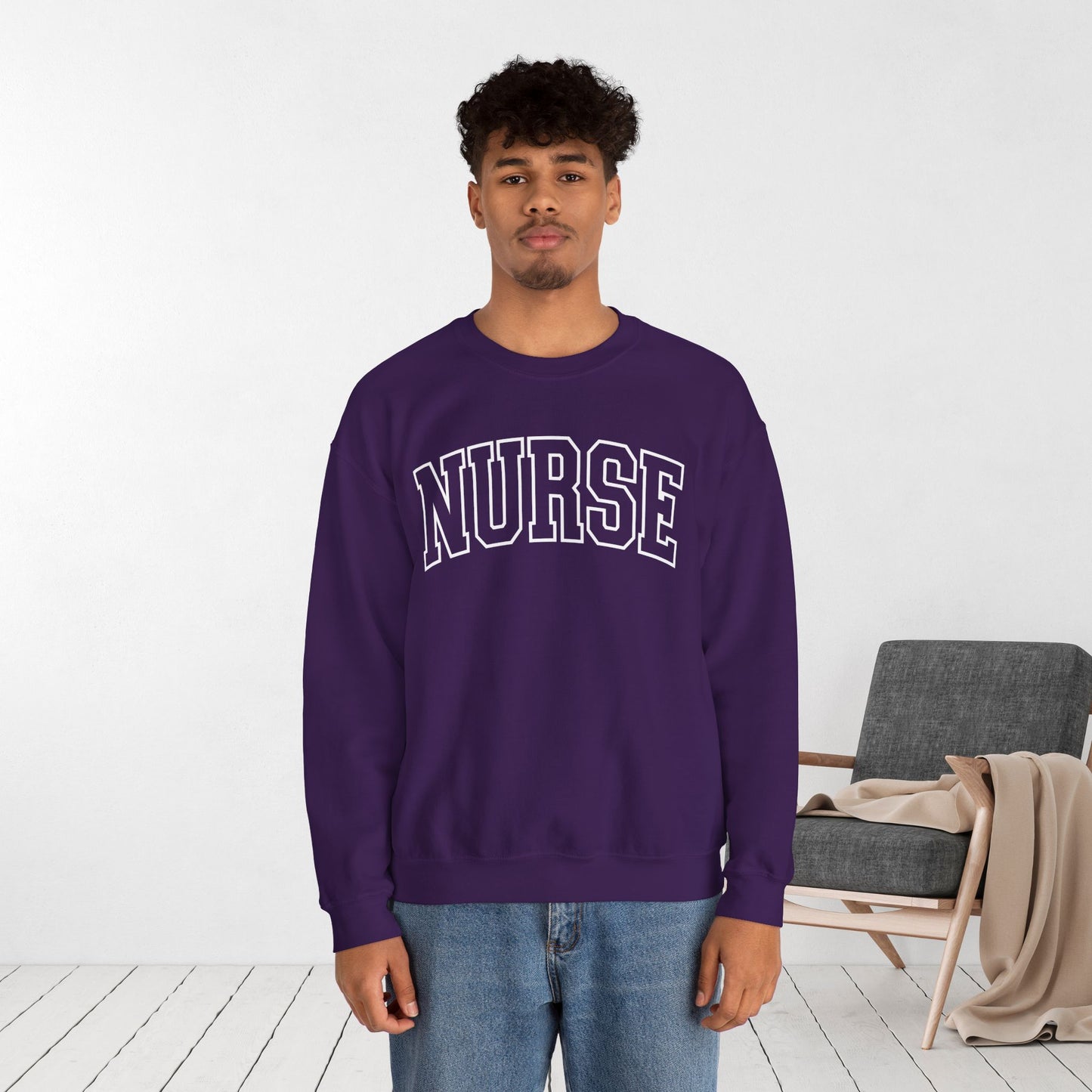 Unisex Retro Nurse Sweatshirt for Registered Nurse