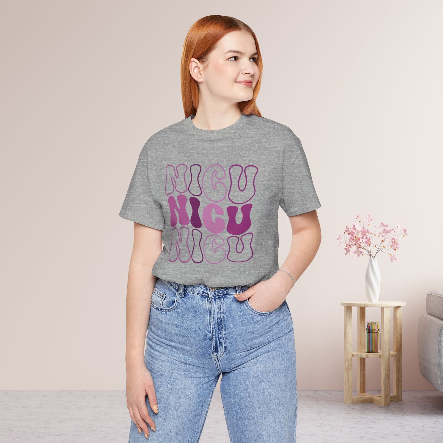 Groovy NICU Shirt - Neonatal ICU Nurse Soft Cotton Tee