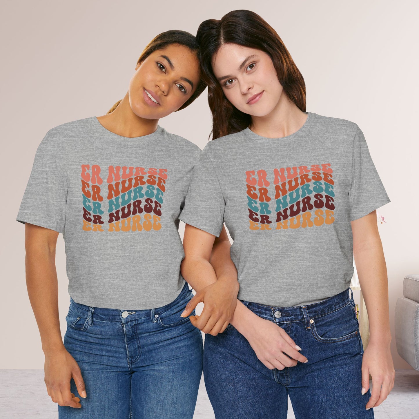 Groovy ER Nurse Shirt - Emergency Nurse Soft Cotton Tee