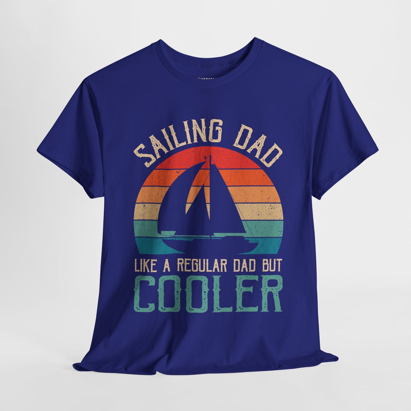Sailing Dad Heavy Cotton Tee - Funny Sailing Shirt for Dad