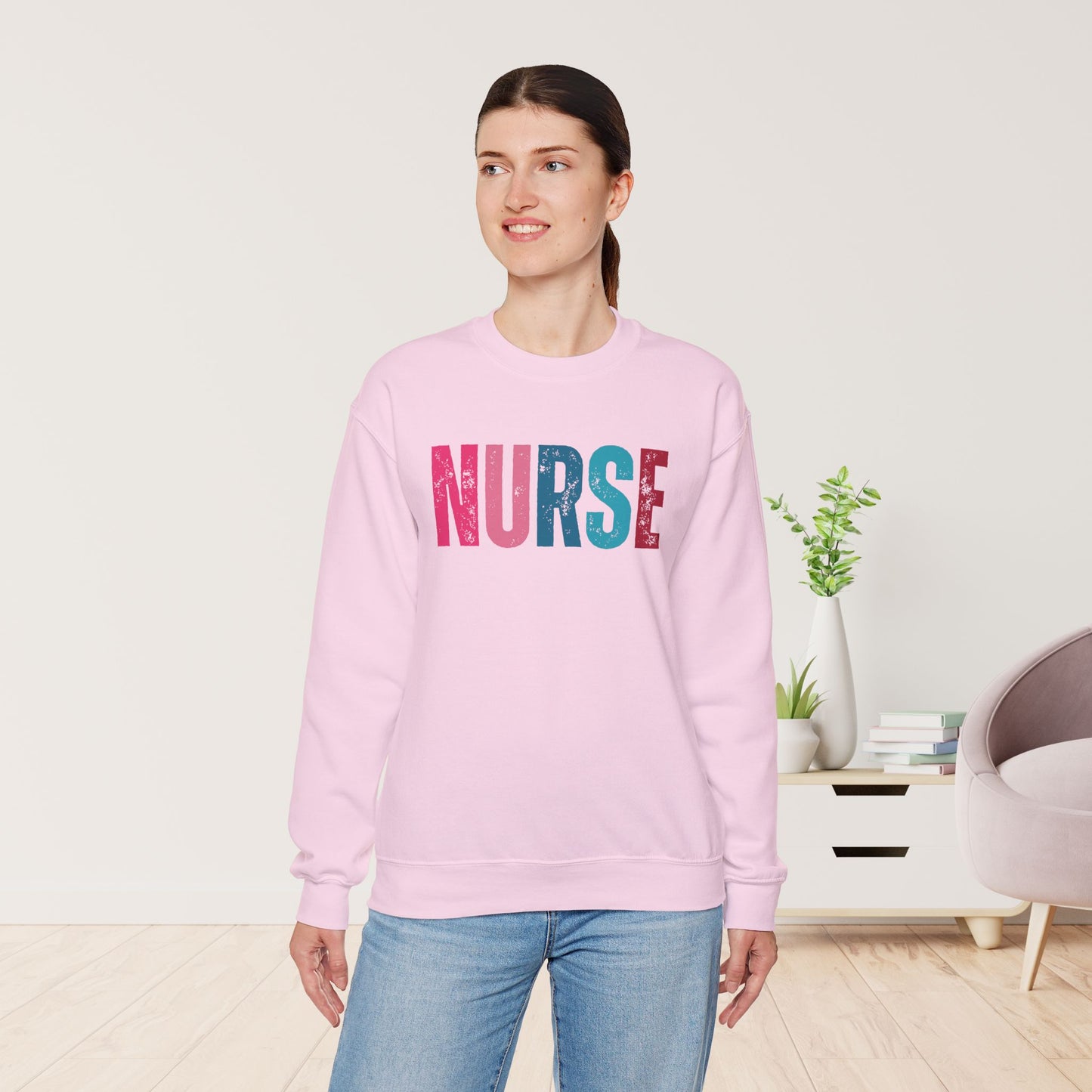 Trendy Nurse Sweatshirt for Registered Nurse