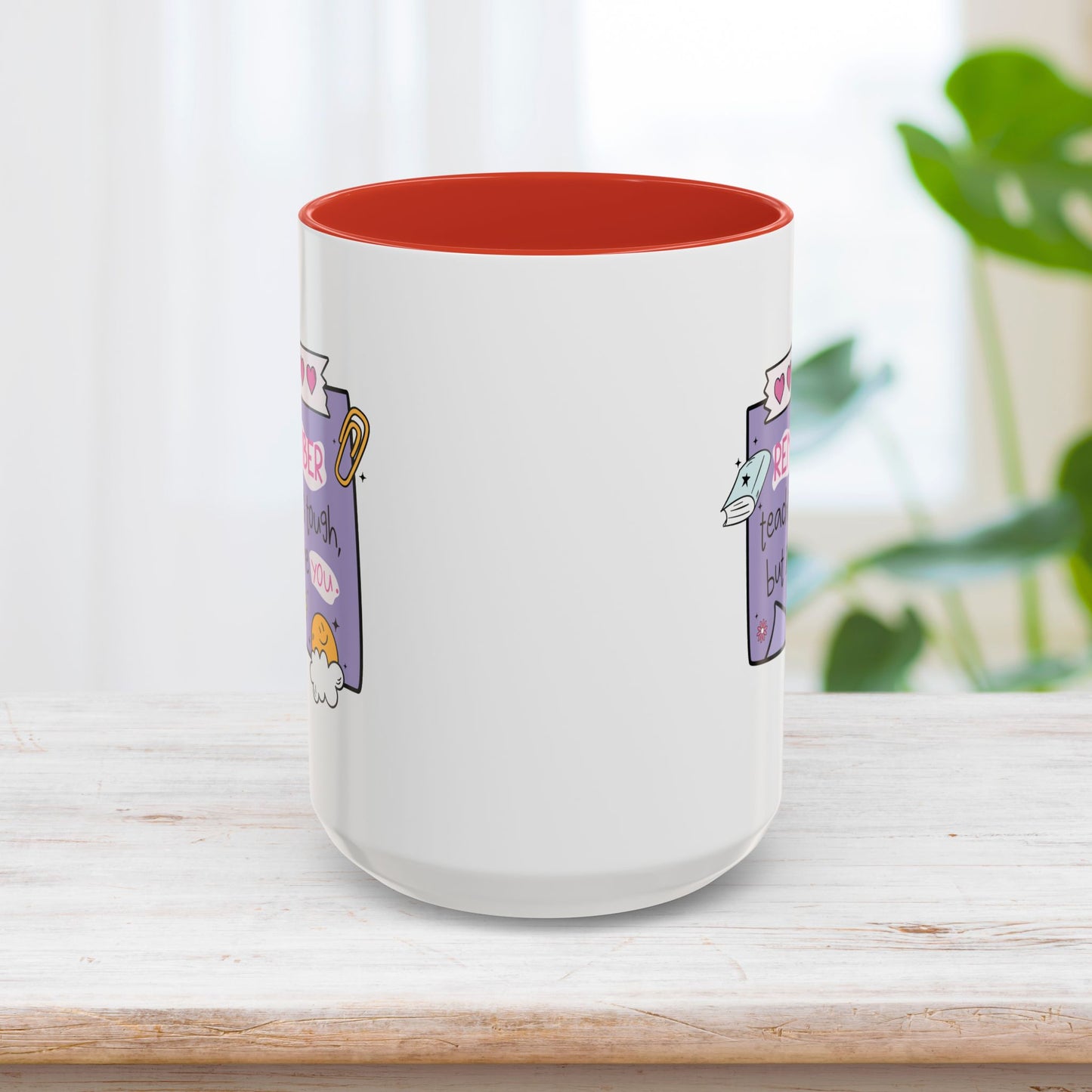 Trendy Motivational Teacher Mug
