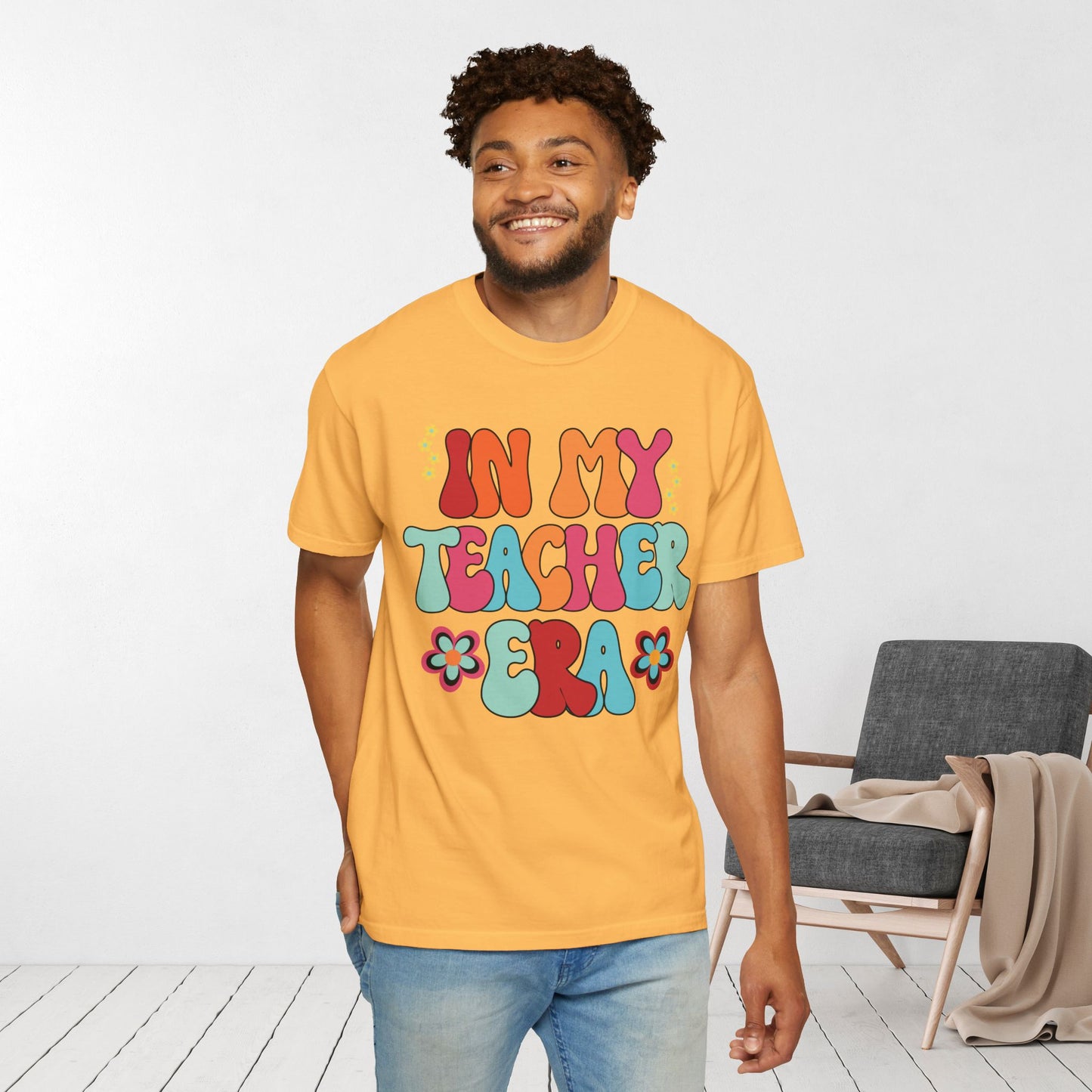 In My Teacher Era Comfort Colors Teacher Shirt