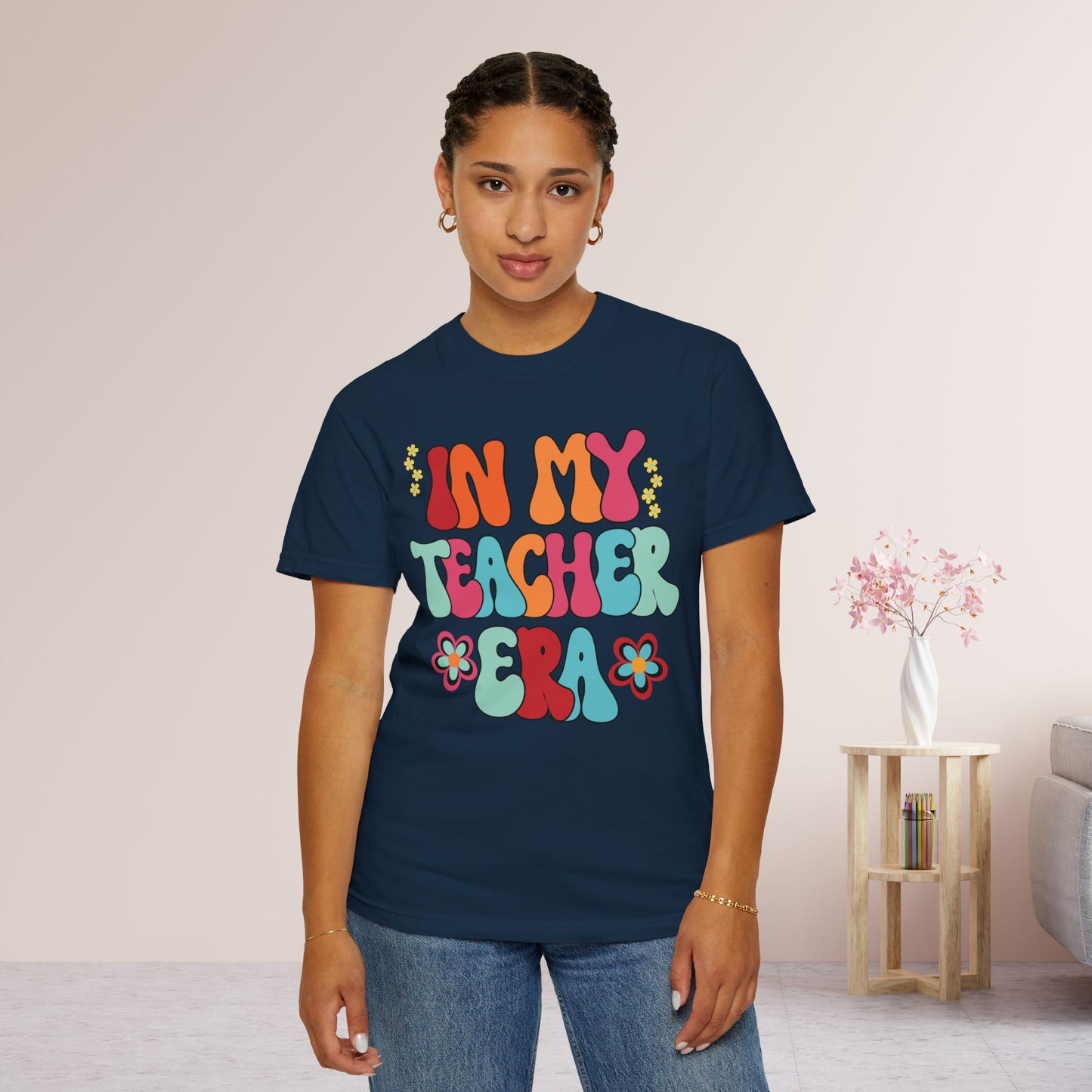 In My Teacher Era Comfort Colors Teacher Shirt