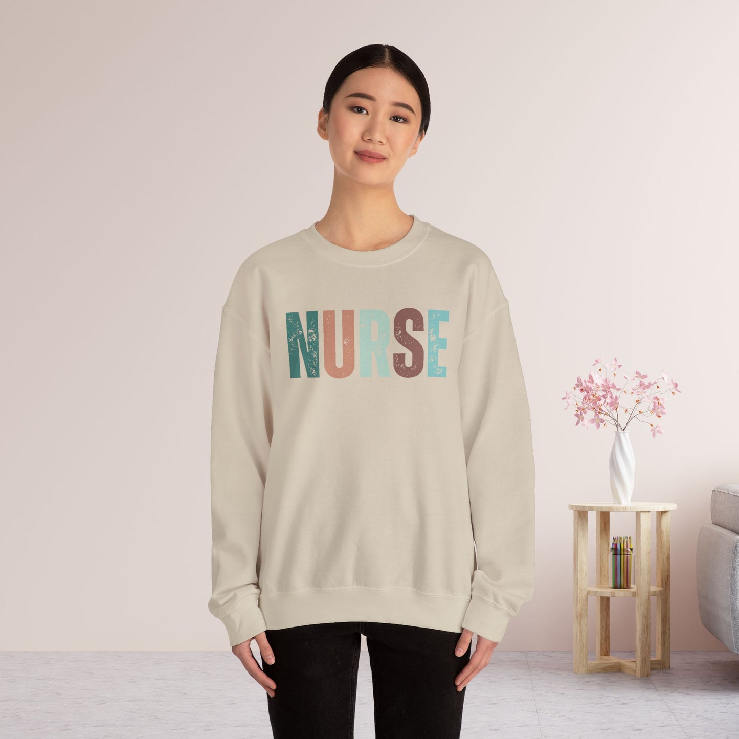 Retro Registered Nurse Sweatshirt
