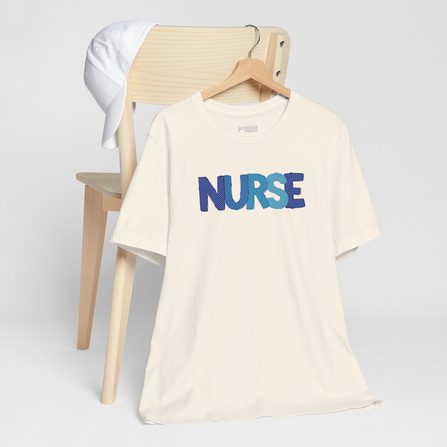 Polka Dot Nurse Shirt - Registered Nurse Soft Cotton Tee