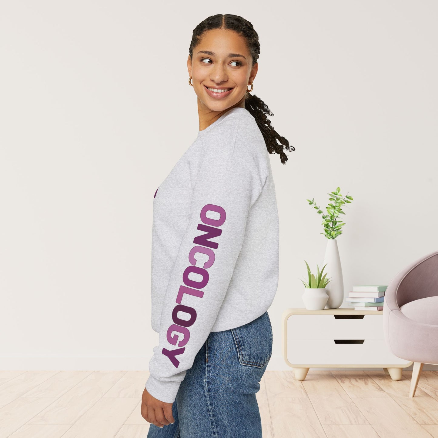Unisex Purple Oncology Sweatshirt