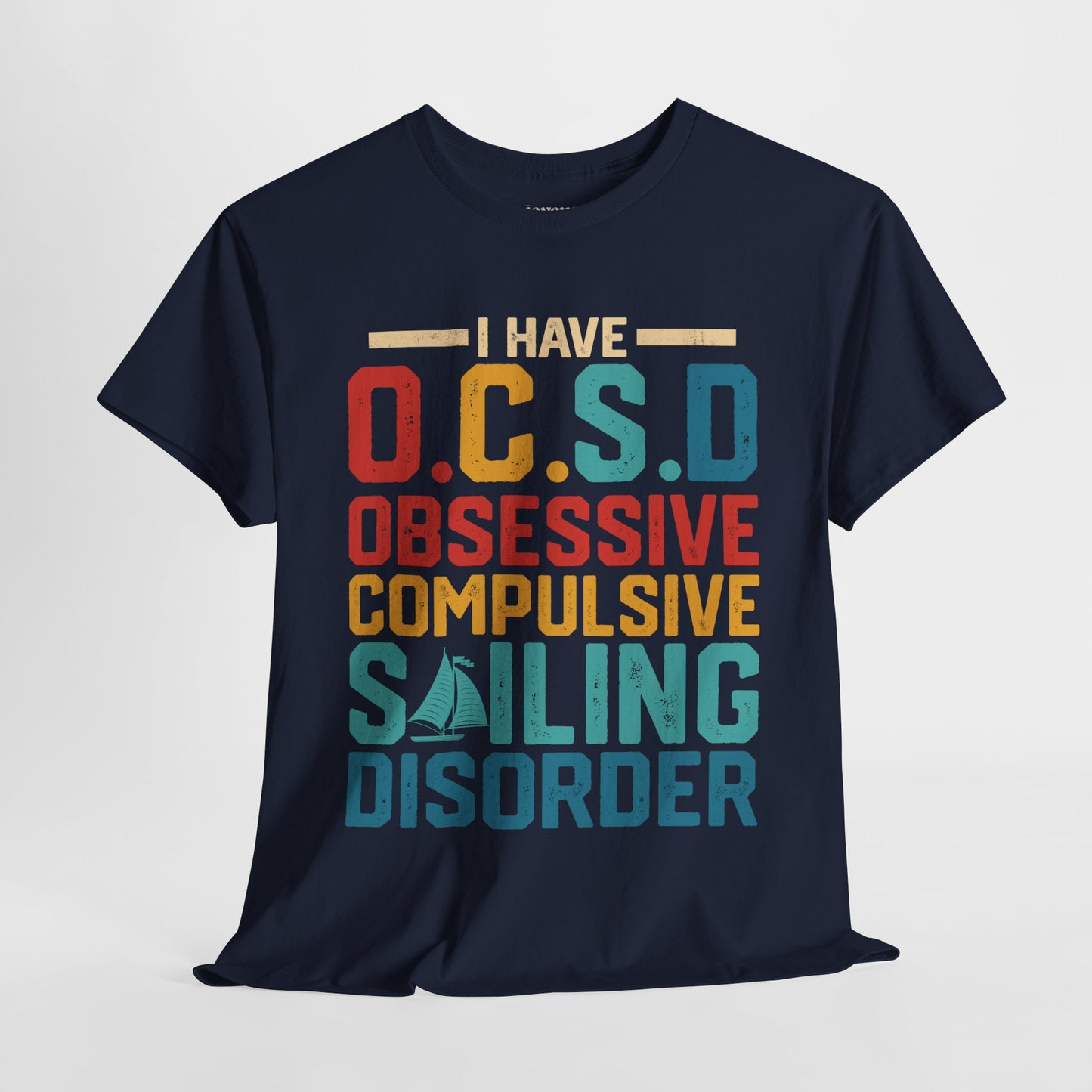 Funny Sailing Shirt - Unisex Sailing Heavy Cotton Tee