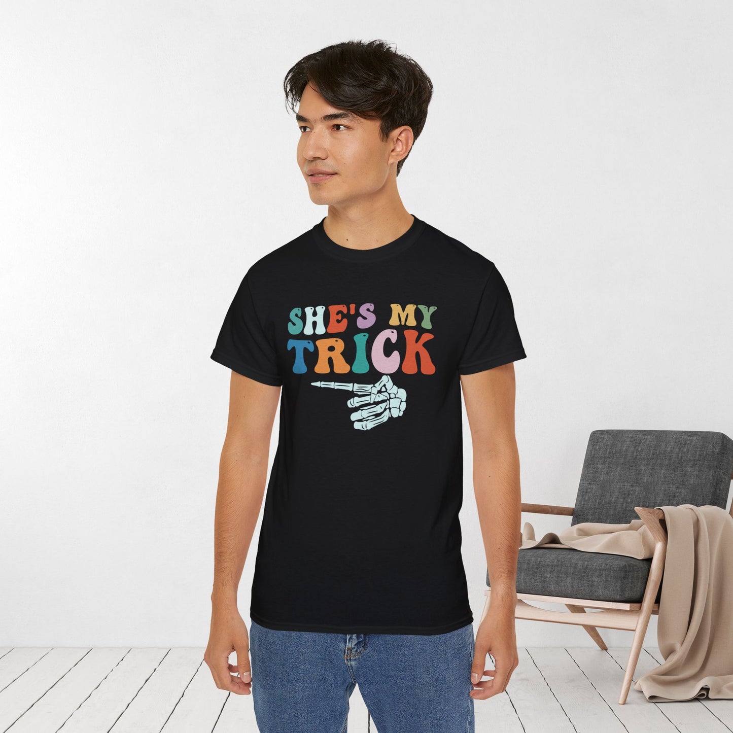 Matching Couples Halloween Shirt - Funny Halloween Ultra Cotton Tee