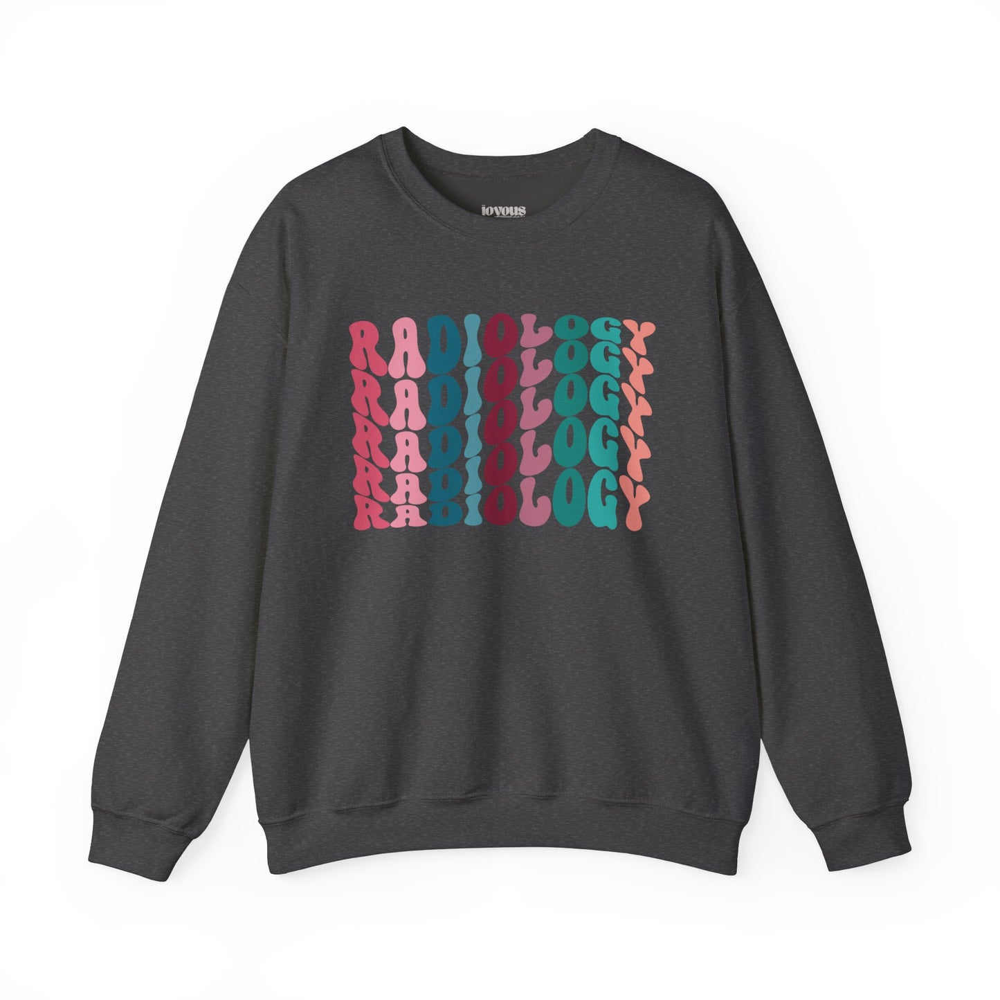 Groovy Colorful Radiology Sweatshirt for RAD Technician