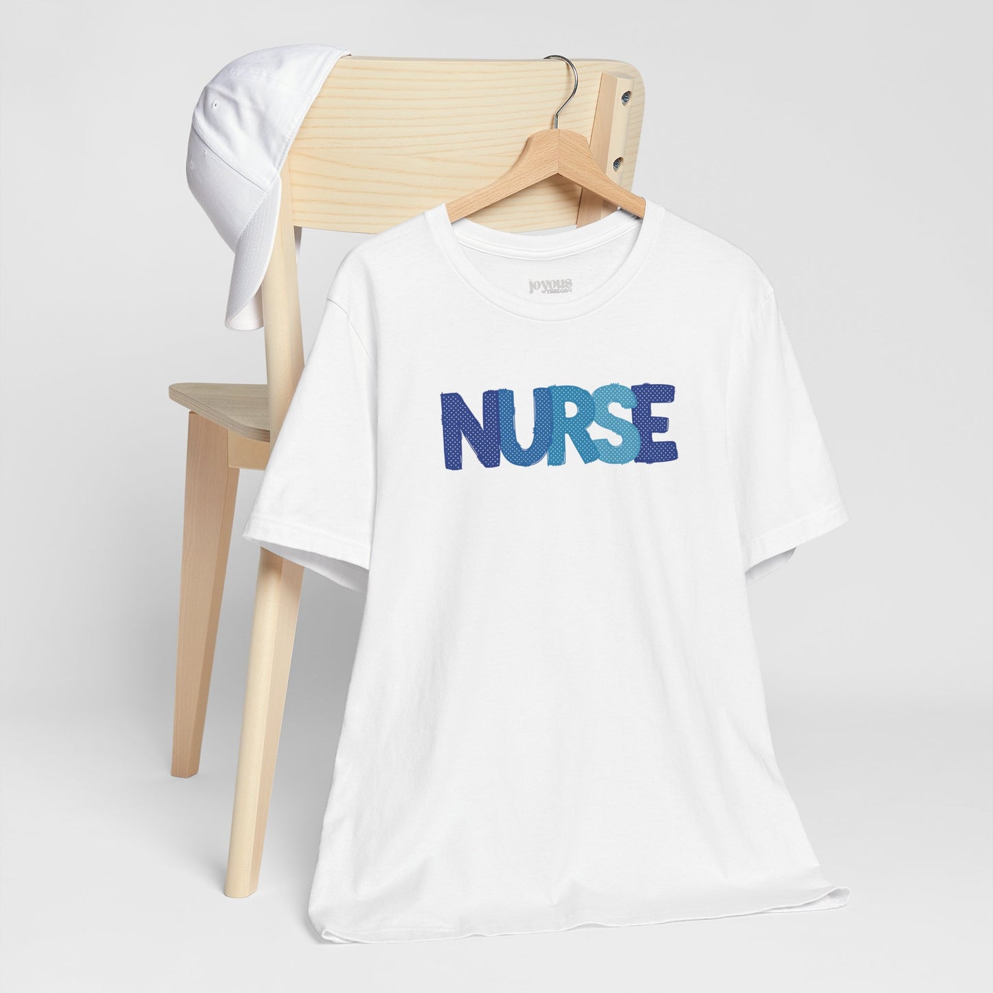 Polka Dot Nurse Shirt - Registered Nurse Soft Cotton Tee