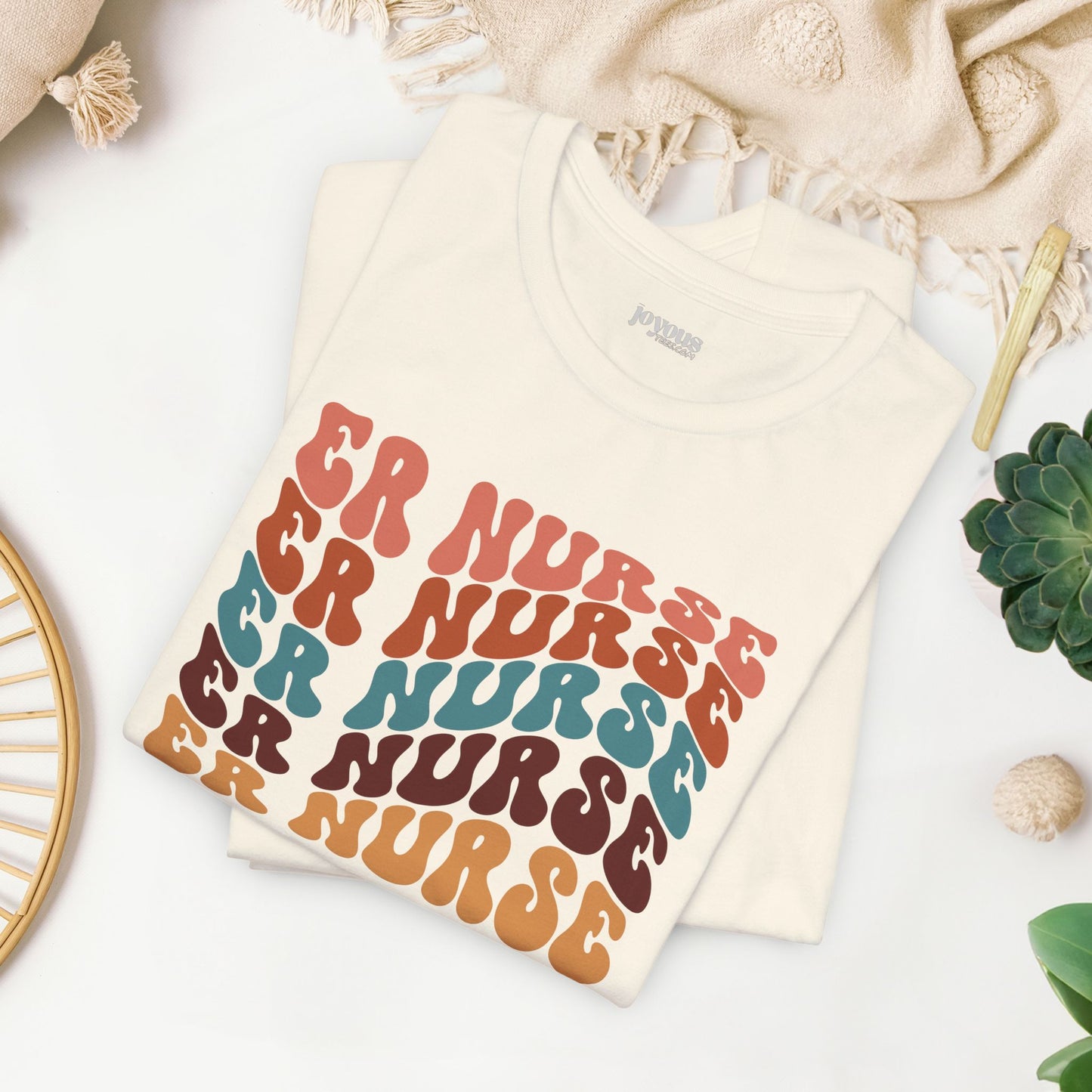 Groovy ER Nurse Shirt - Emergency Nurse Soft Cotton Tee