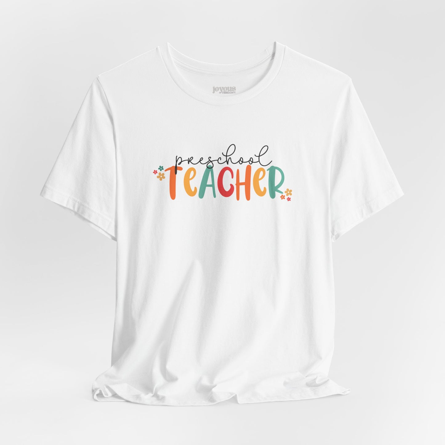 Trendy Preschool Teacher Soft Cotton Tee - Back to School Shirt