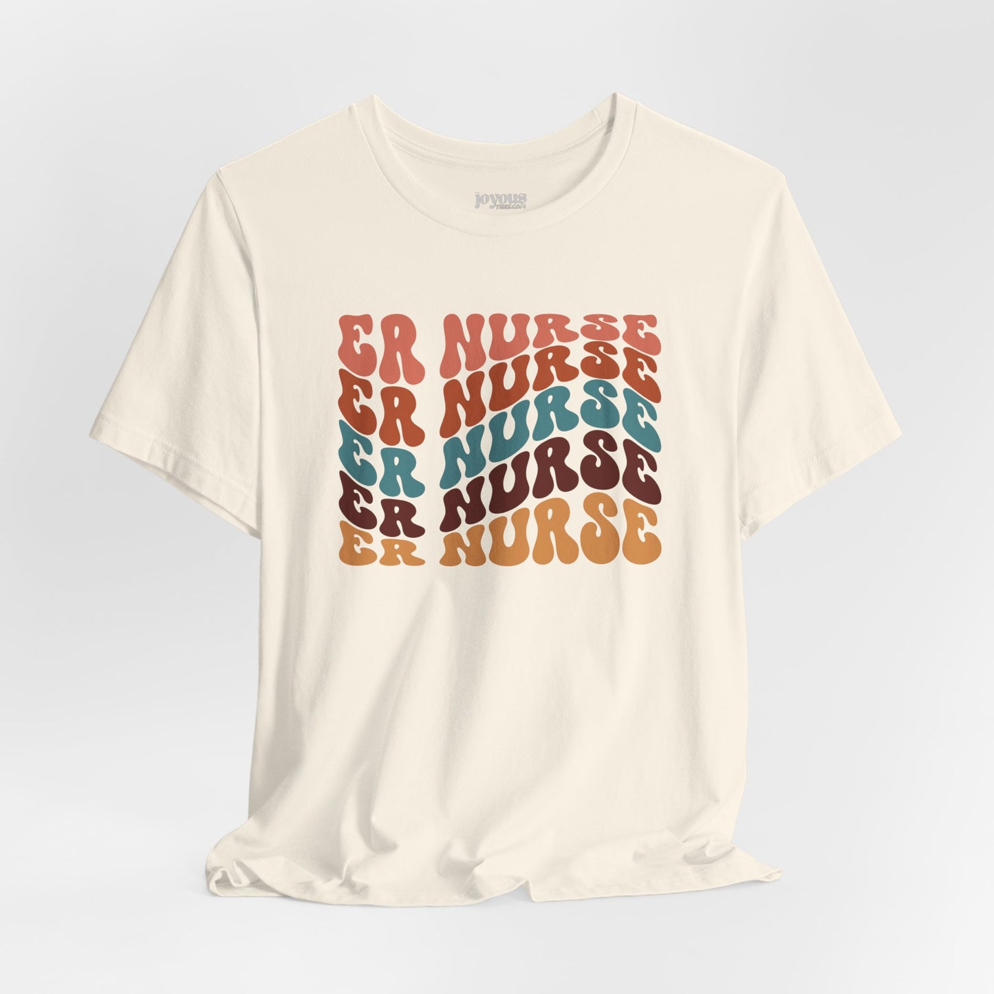 Groovy ER Nurse Shirt - Emergency Nurse Soft Cotton Tee