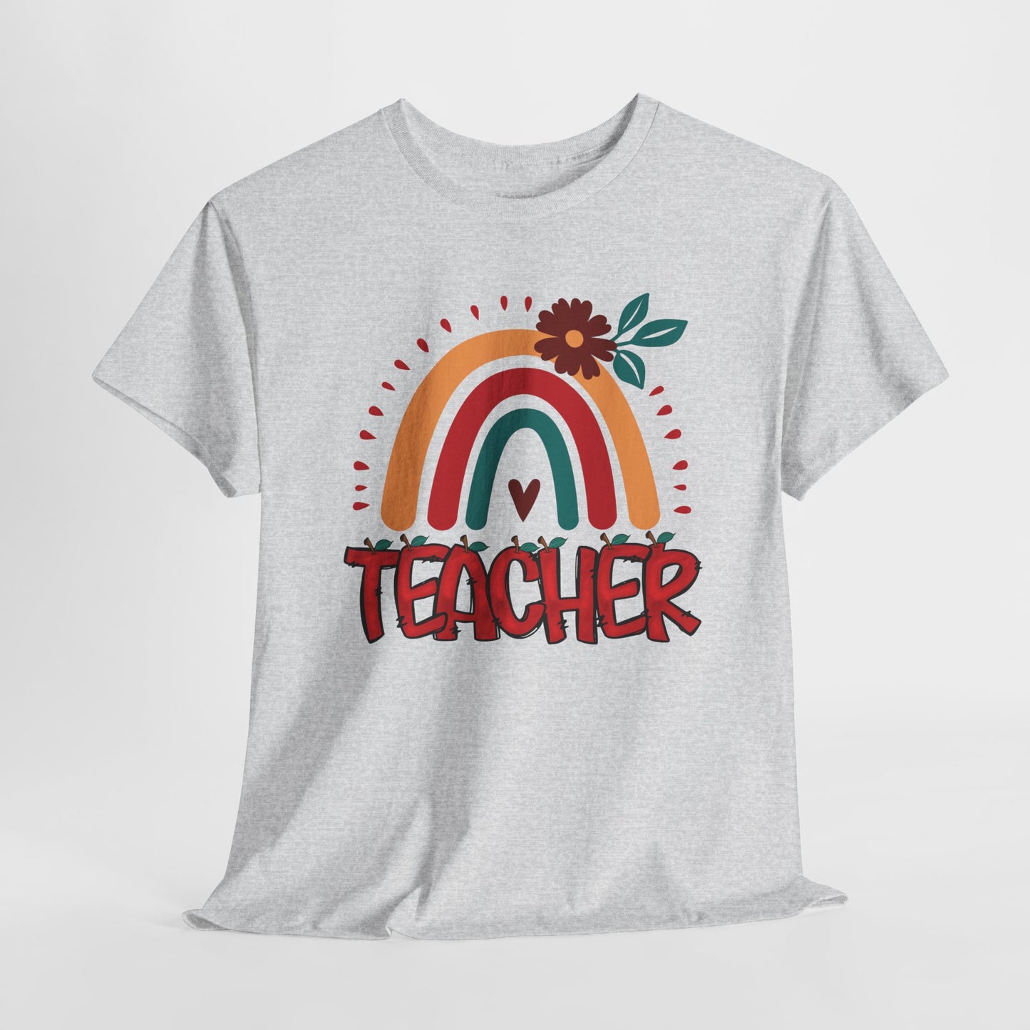 Trendy Teacher Shirt - Back to School Heavy Cotton Tee