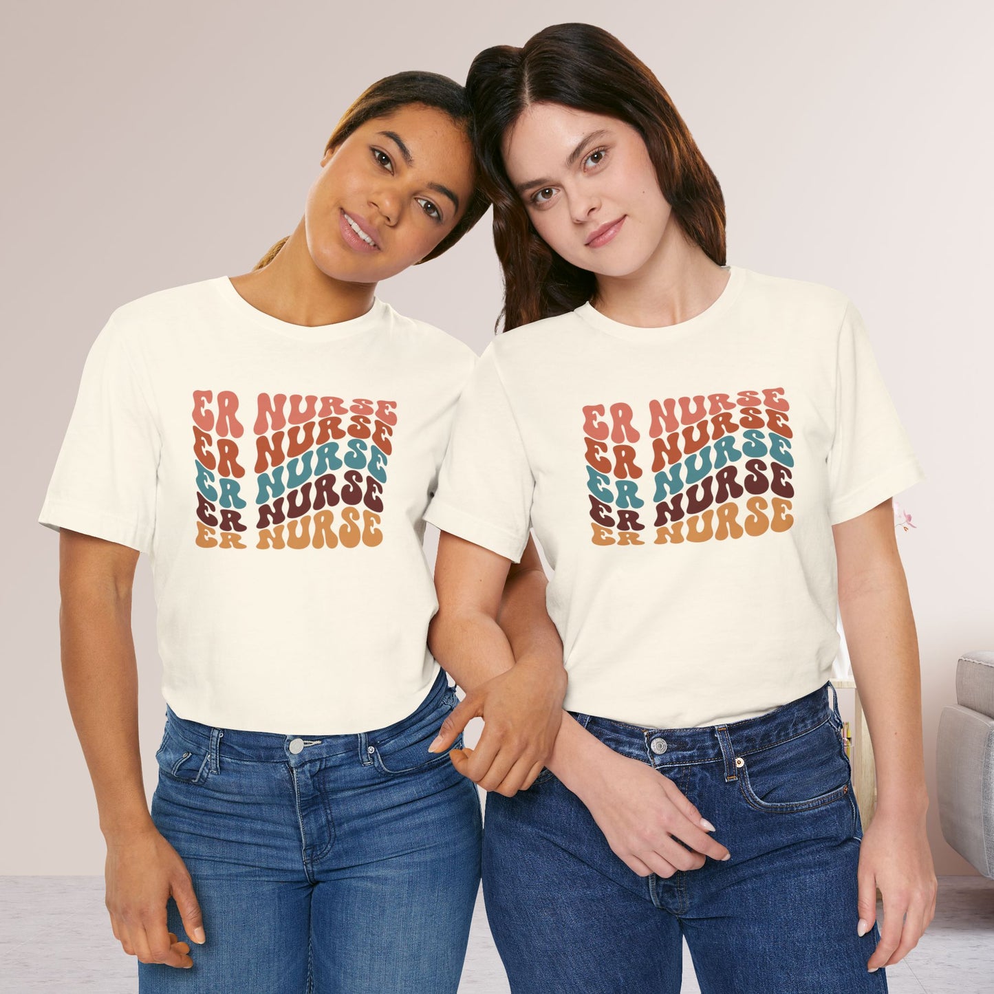 Groovy ER Nurse Shirt - Emergency Nurse Soft Cotton Tee