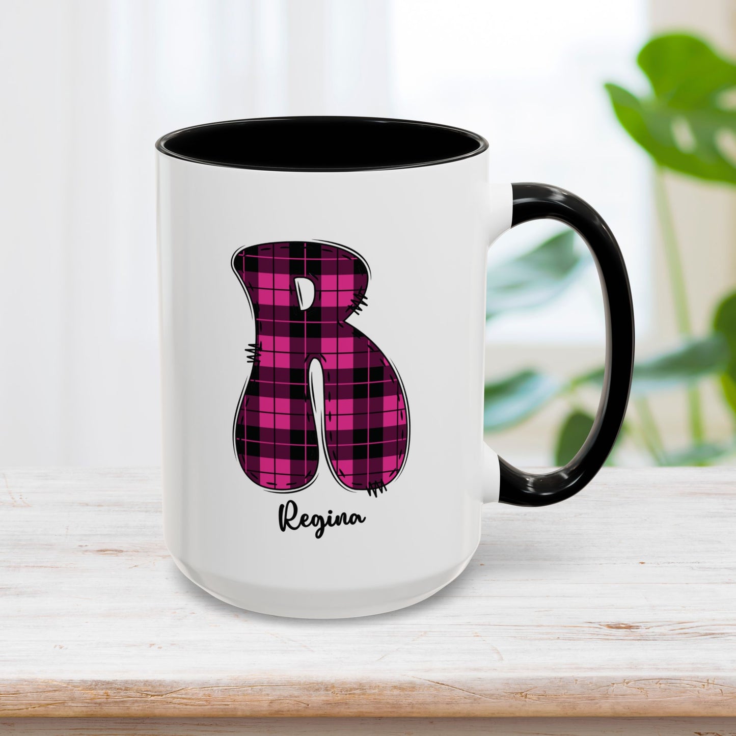 Custom Name Initial Letter Mug - Personalized Gifts A-Z