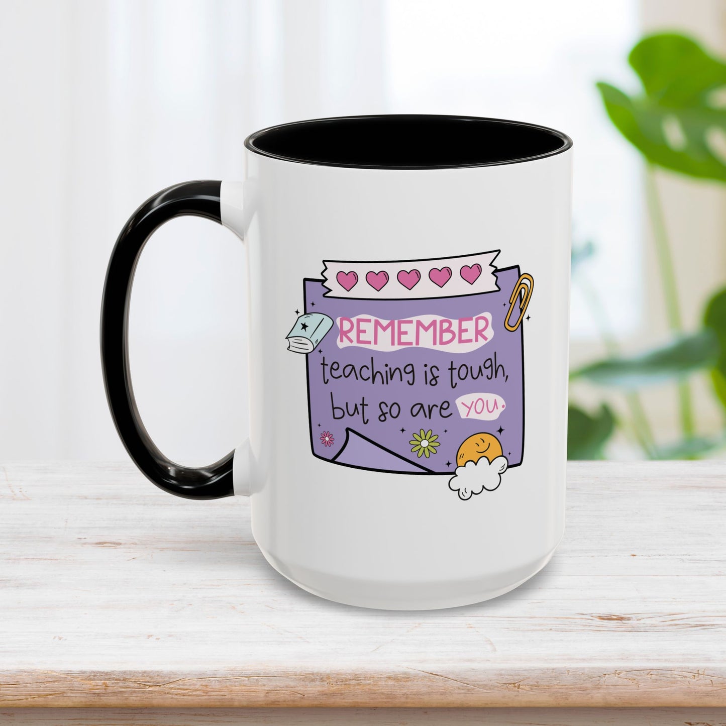 Trendy Motivational Teacher Mug