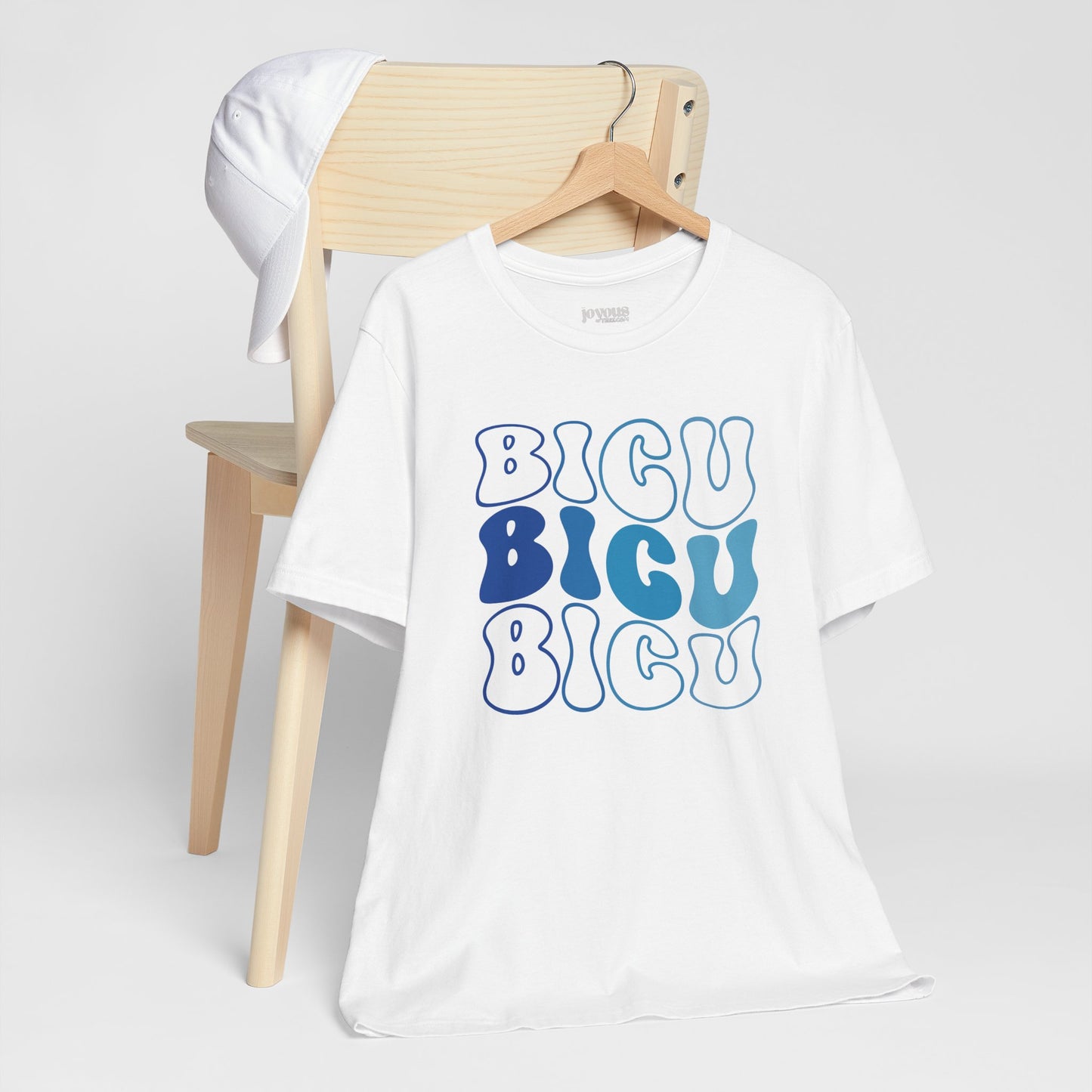 Groovy Blue BICU Shirt - Burn ICU Nurse Soft Cotton Tee