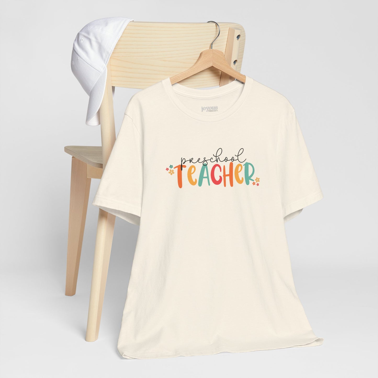 Trendy Preschool Teacher Soft Cotton Tee - Back to School Shirt