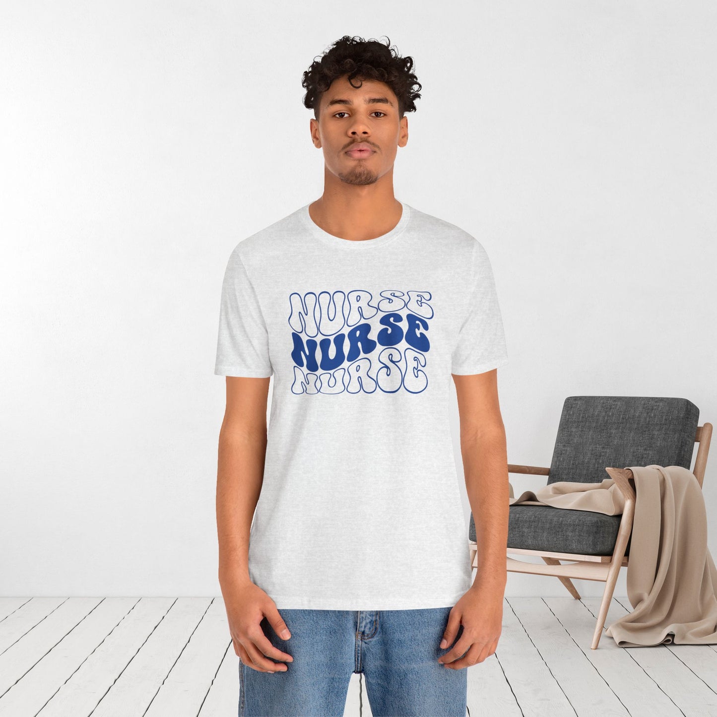 Groovy Nurse Shirt - Registered Nurse Soft Cotton Tee