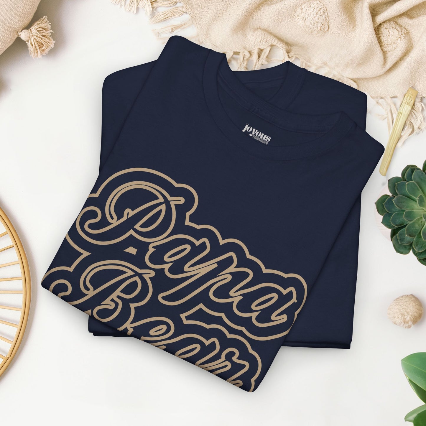 Papa Bear Heavy Cotton Tee - Gift for Dad for Father's Day