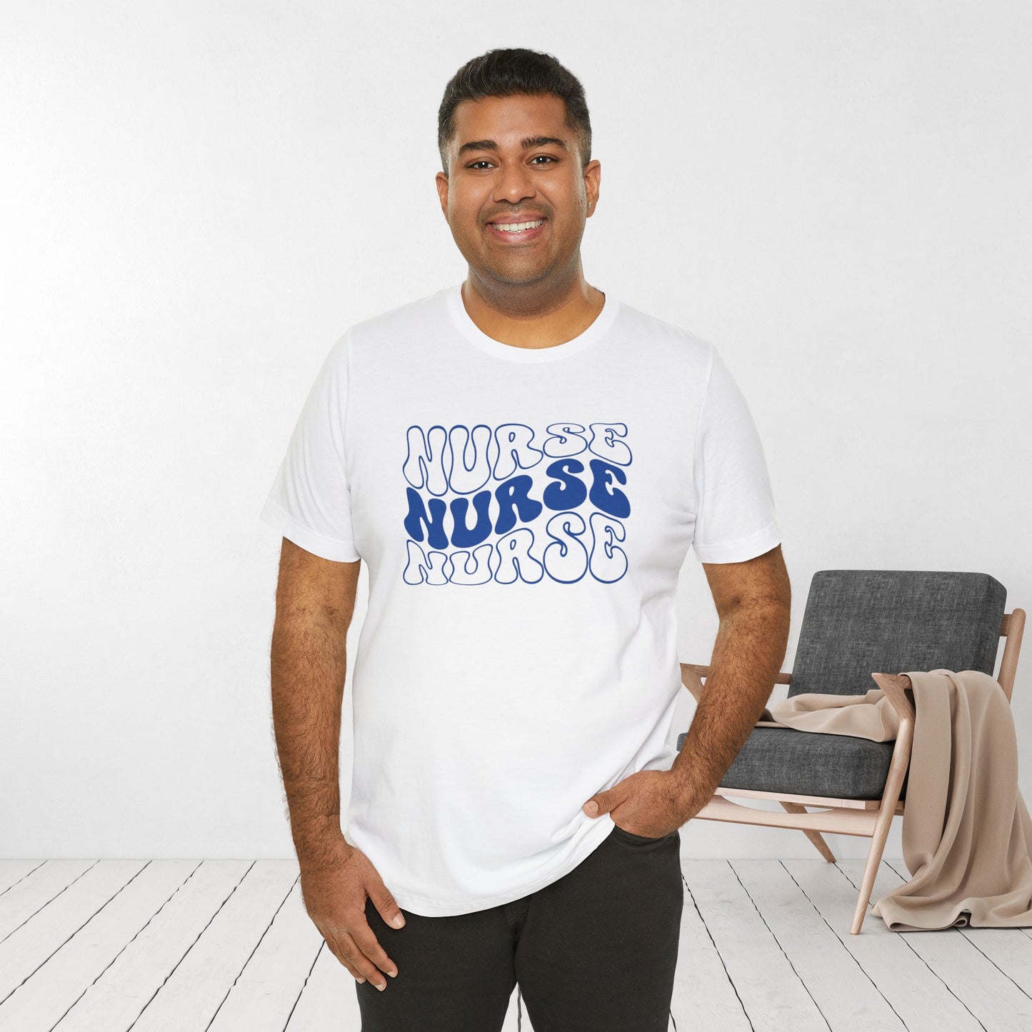 Groovy Nurse Shirt - Registered Nurse Soft Cotton Tee