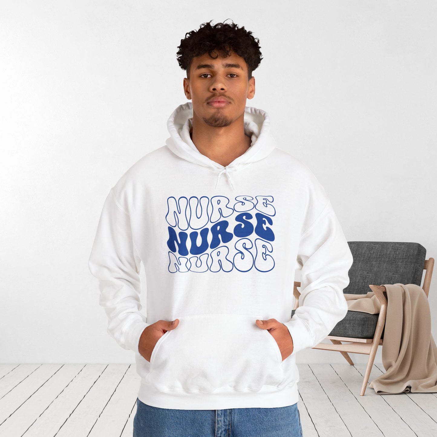 Groovy Nurse Hoodie - Registered Nurse Hoodie