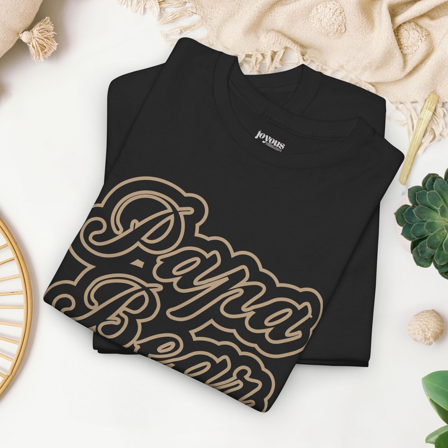 Papa Bear Heavy Cotton Tee - Gift for Dad for Father's Day