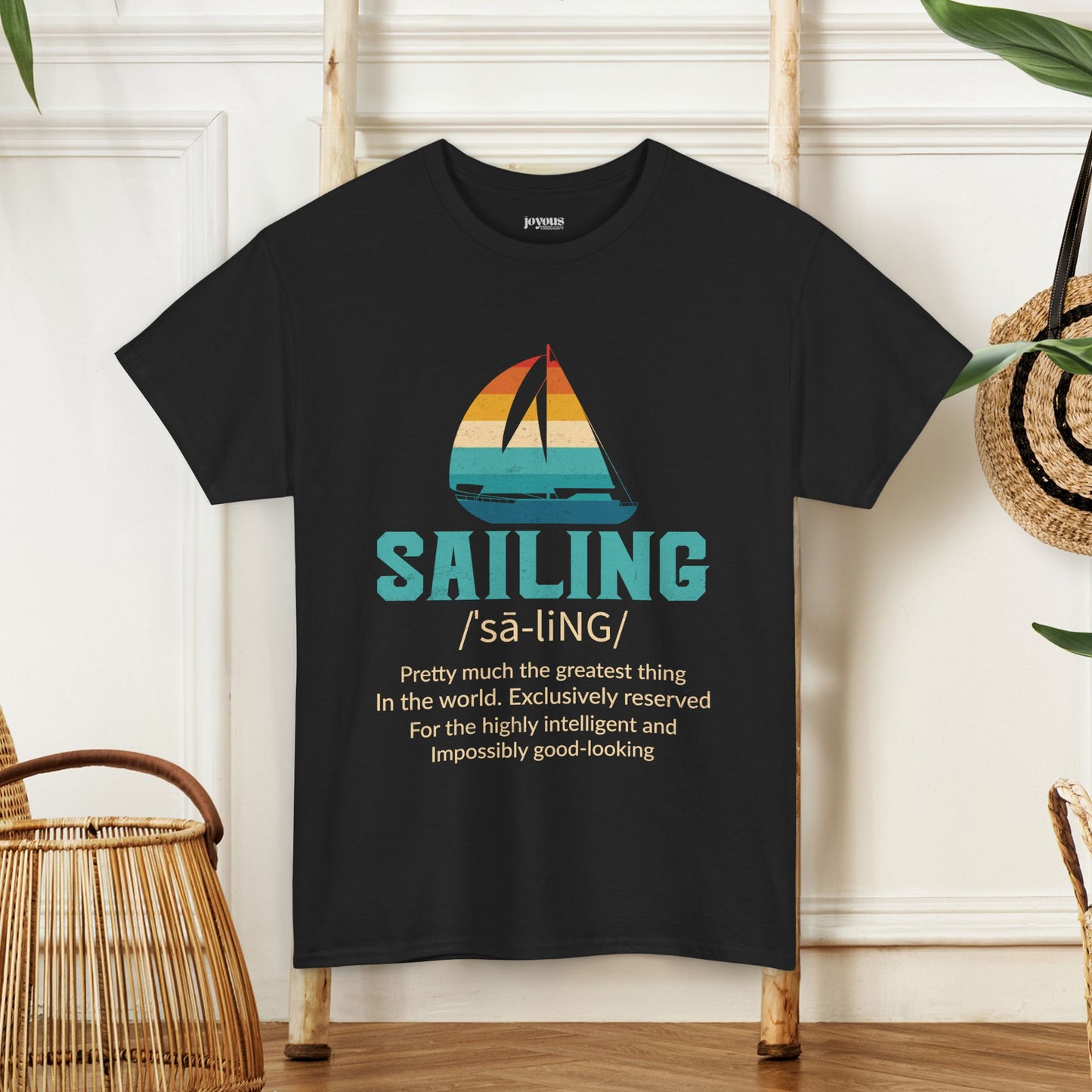 Funny Sailing T-Shirt - Unisex Nautical Heavy Cotton Tee