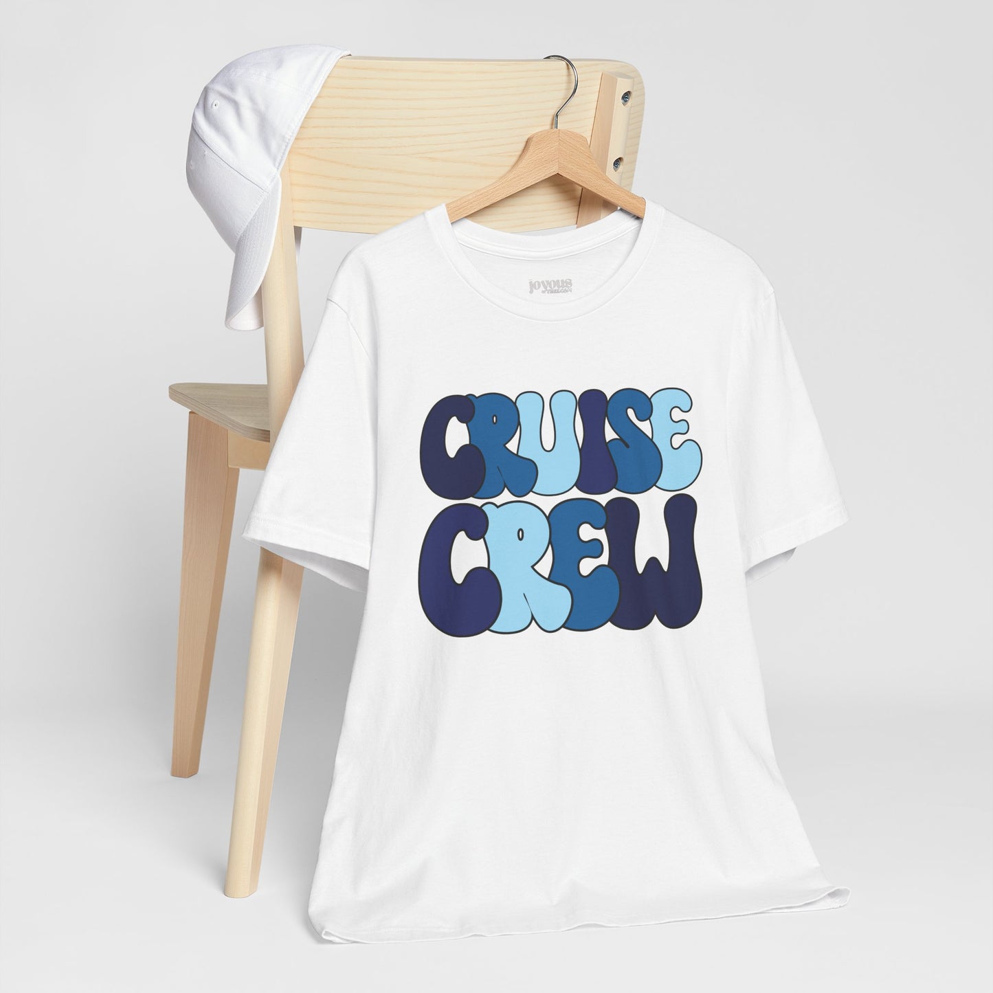 Blue Cruise Crew Shirt - Family Cruise Vacation Soft Cotton Tee
