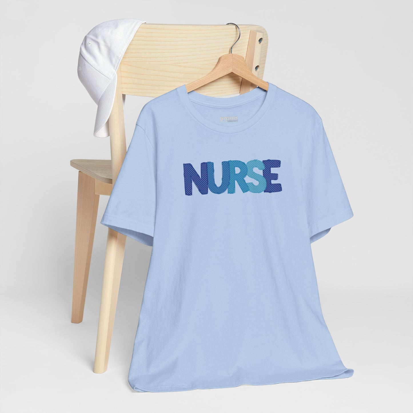 Polka Dot Nurse Shirt - Registered Nurse Soft Cotton Tee