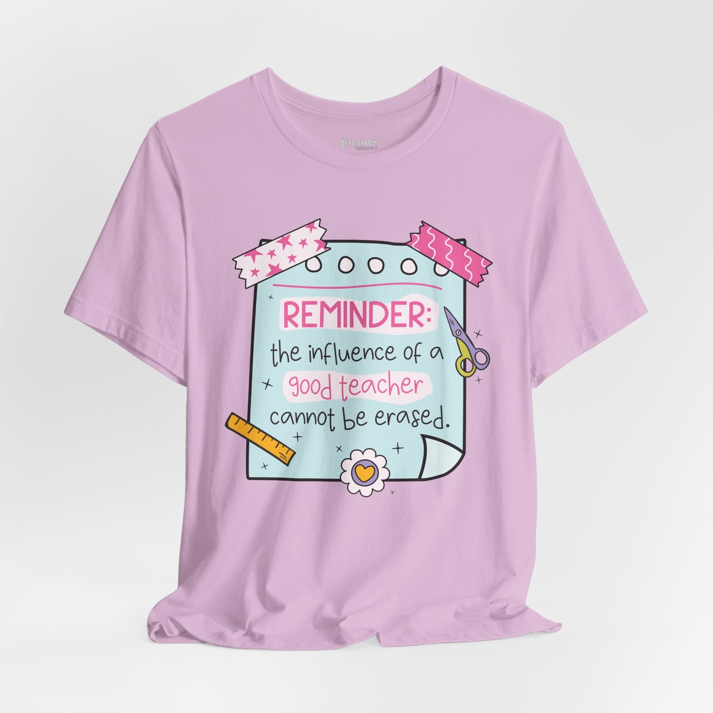 Trendy Motivational Teacher Soft Cotton Tee