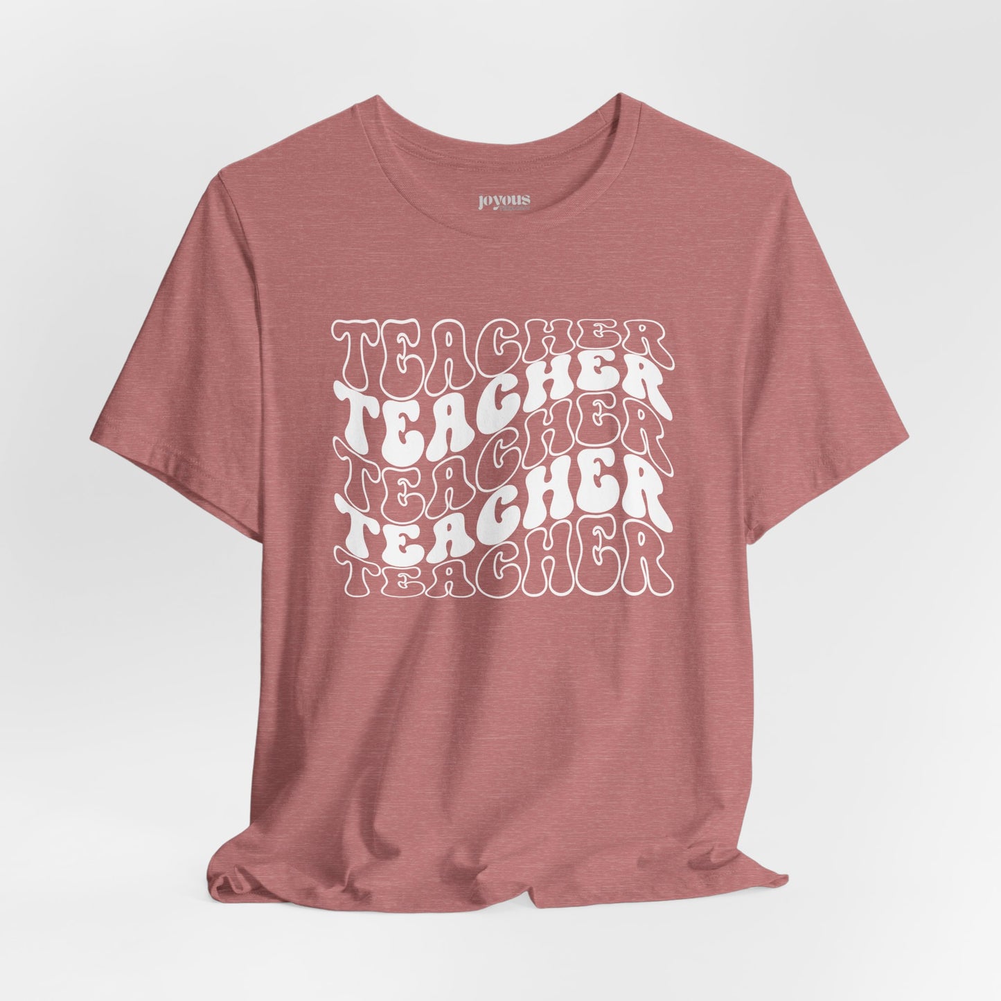 Groovy Teacher Soft Cotton Tee for School Teachers