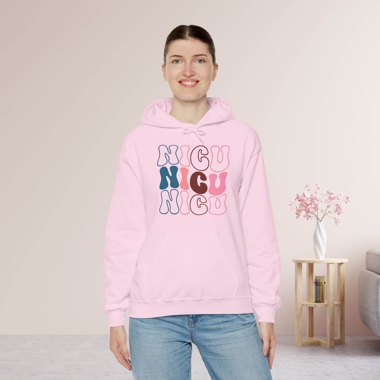 Groovy NICU Hoodie - Neonatal ICU Nurse Hoodie