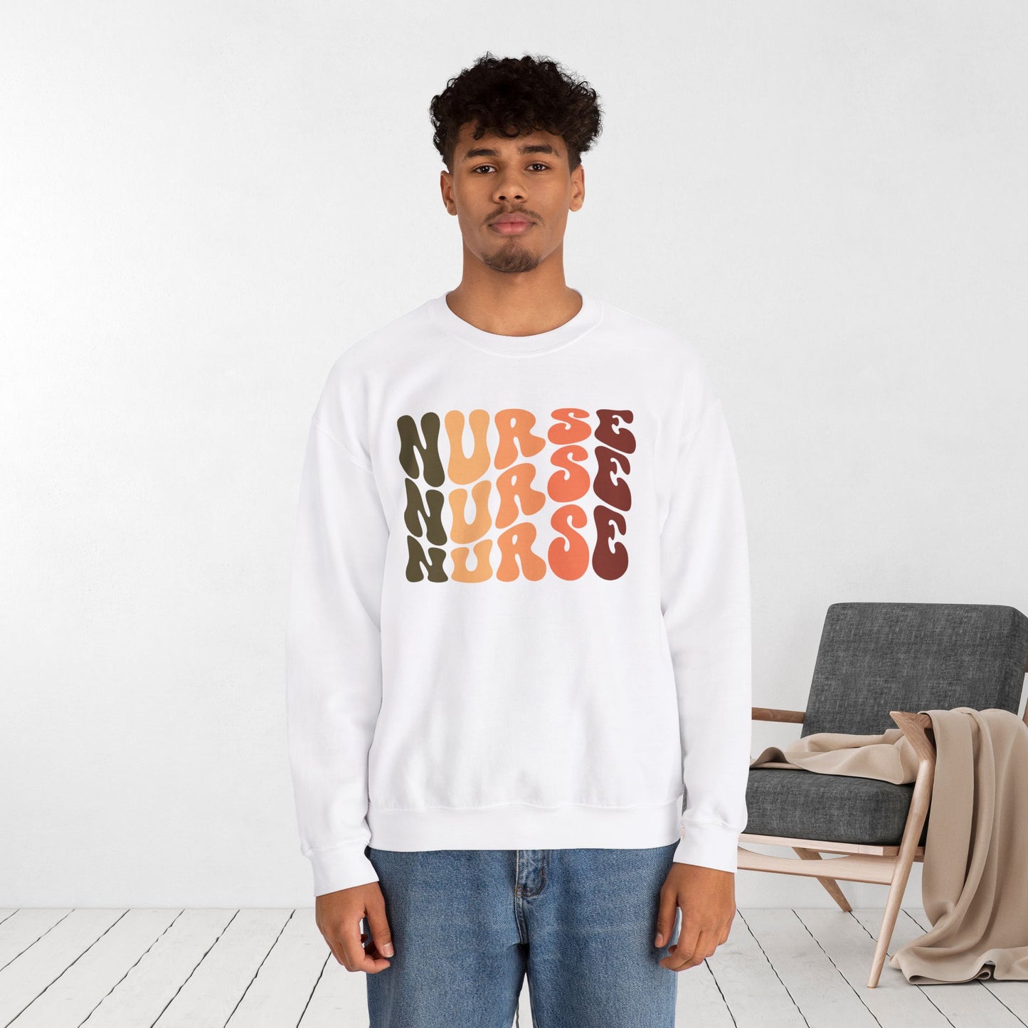 Groovy Registered Nurse Sweatshirt