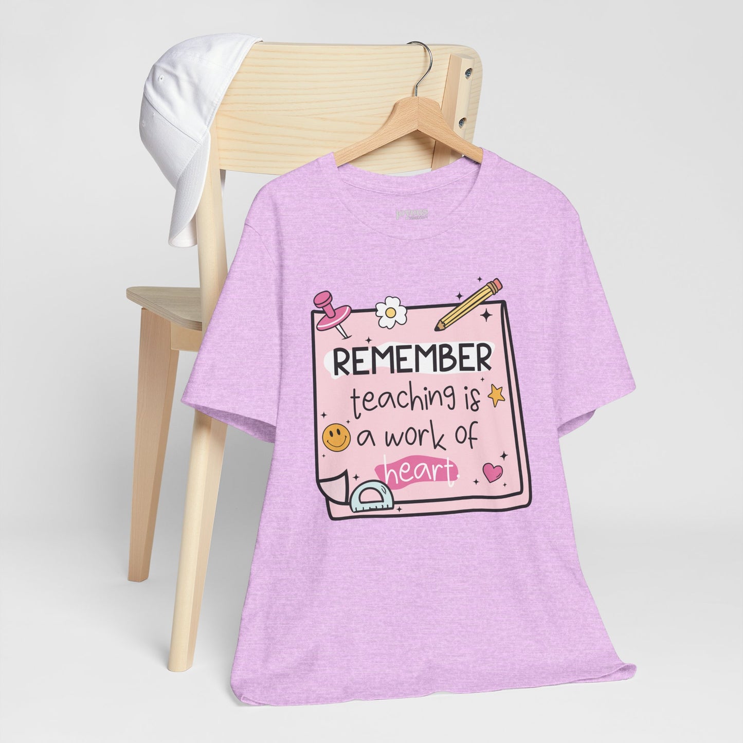 Trendy Motivational Teacher Soft Cotton Tee