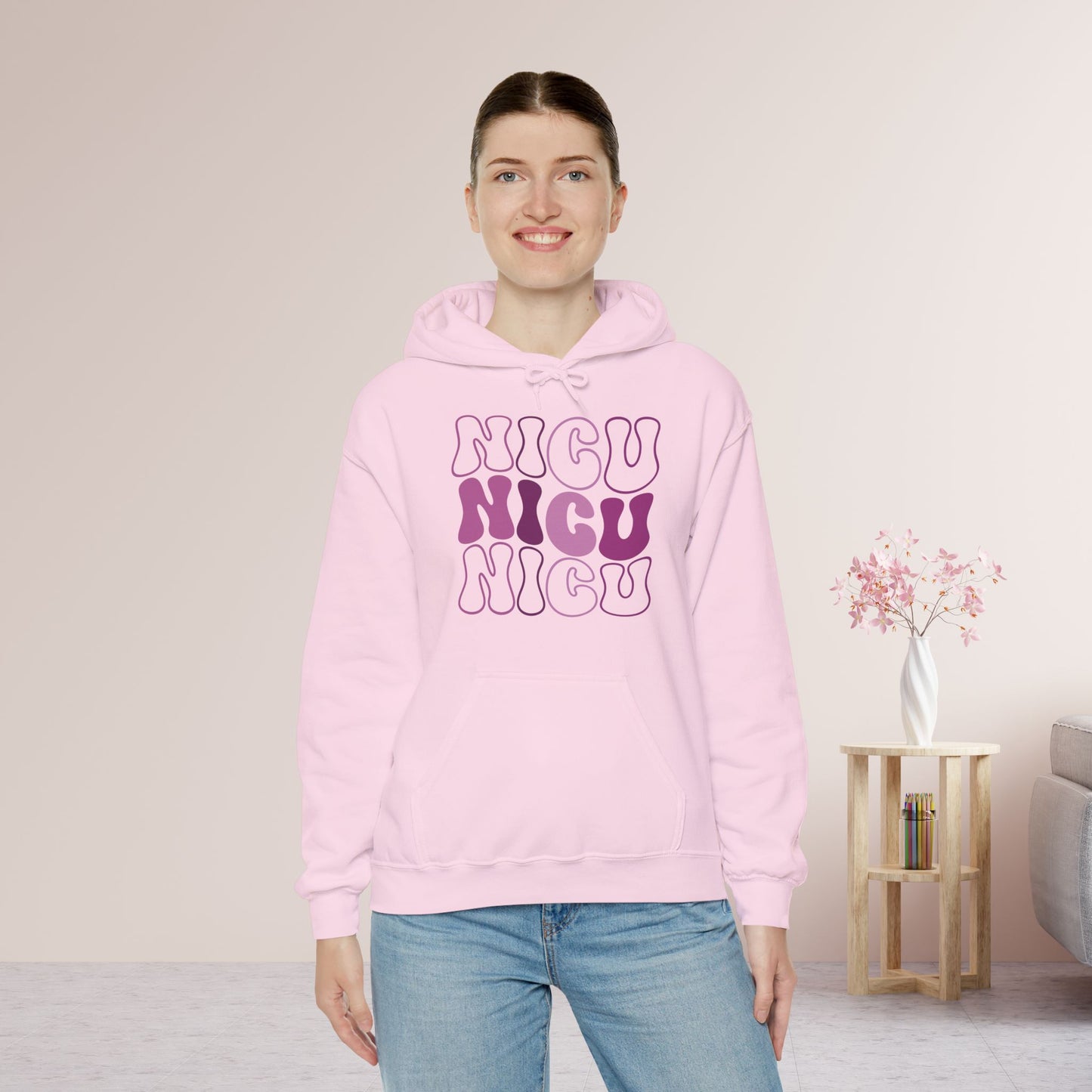 Groovy NICU Hoodie - Neonatal ICU Nurse Hoodie