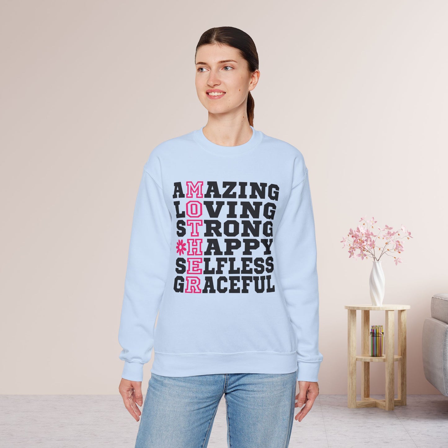 Mother Sweatshirt - Mama Sweatshirt - Mom Crewneck Pullover