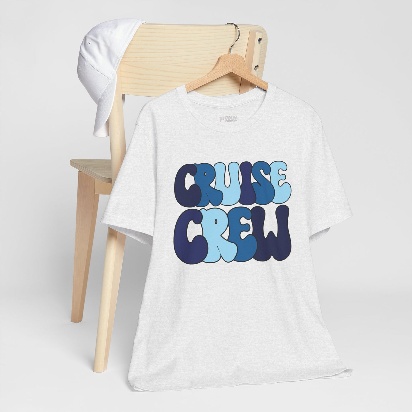 Blue Cruise Crew Shirt - Family Cruise Vacation Soft Cotton Tee