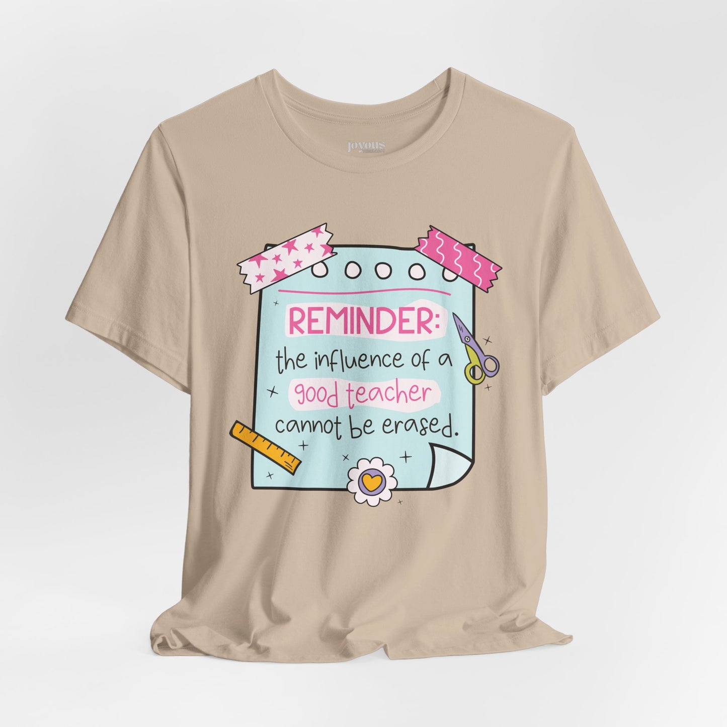 Trendy Motivational Teacher Soft Cotton Tee