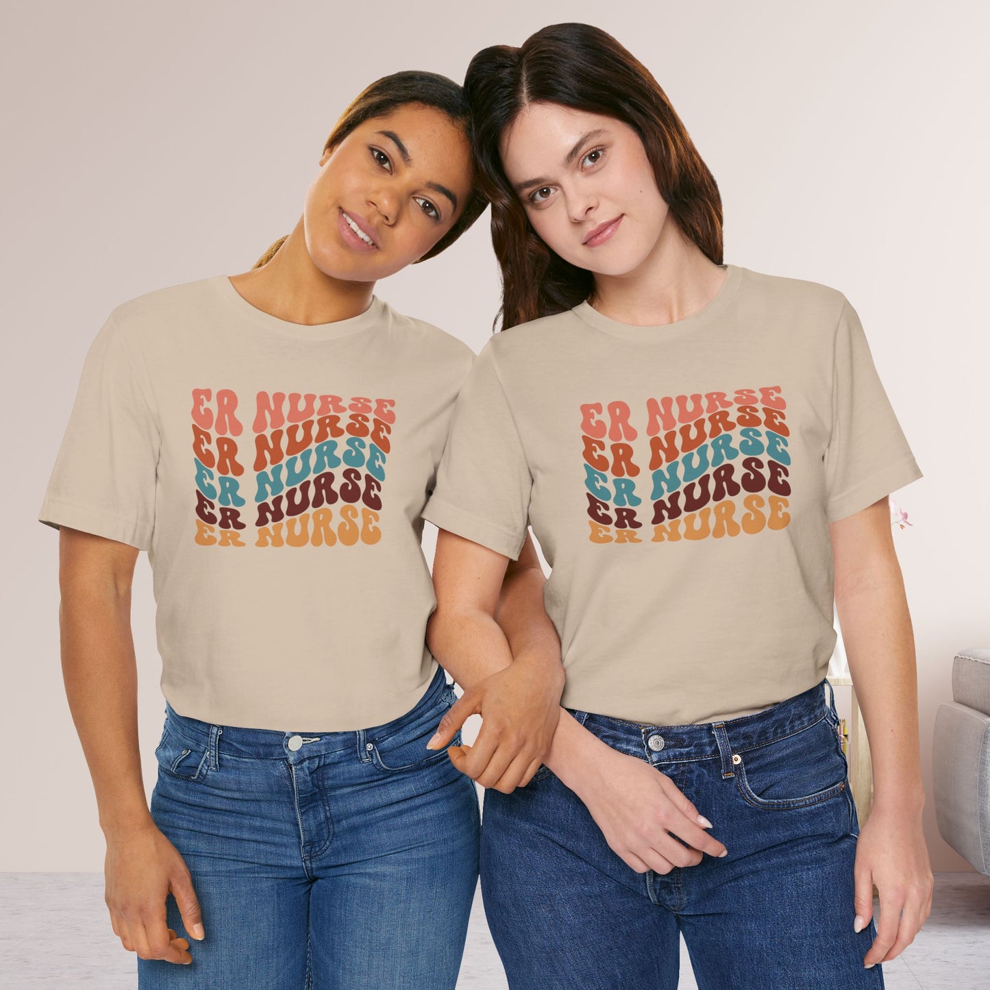 Groovy ER Nurse Shirt - Emergency Nurse Soft Cotton Tee